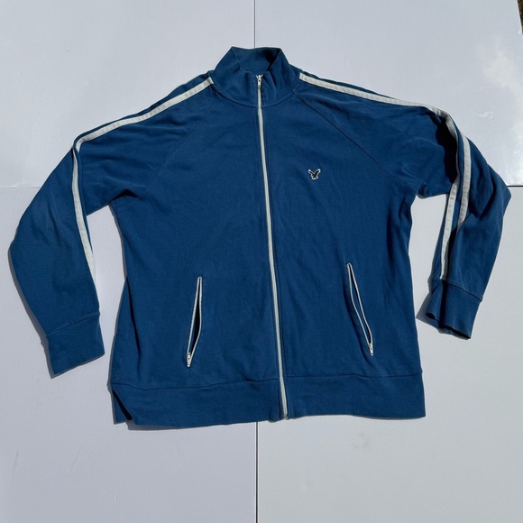 American Eagle blue zip up - Picture 1 of 5